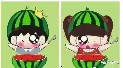 正确的吃瓜姿势图片,轻松享受夏日清凉时光